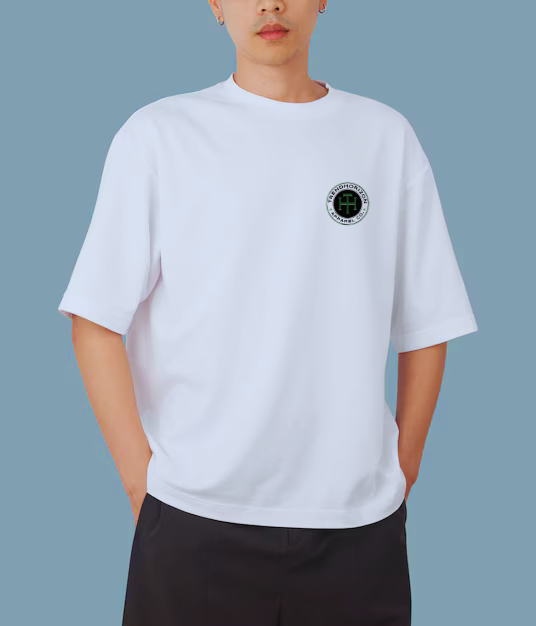 Men's printed oversized t-shirt| Digital action |