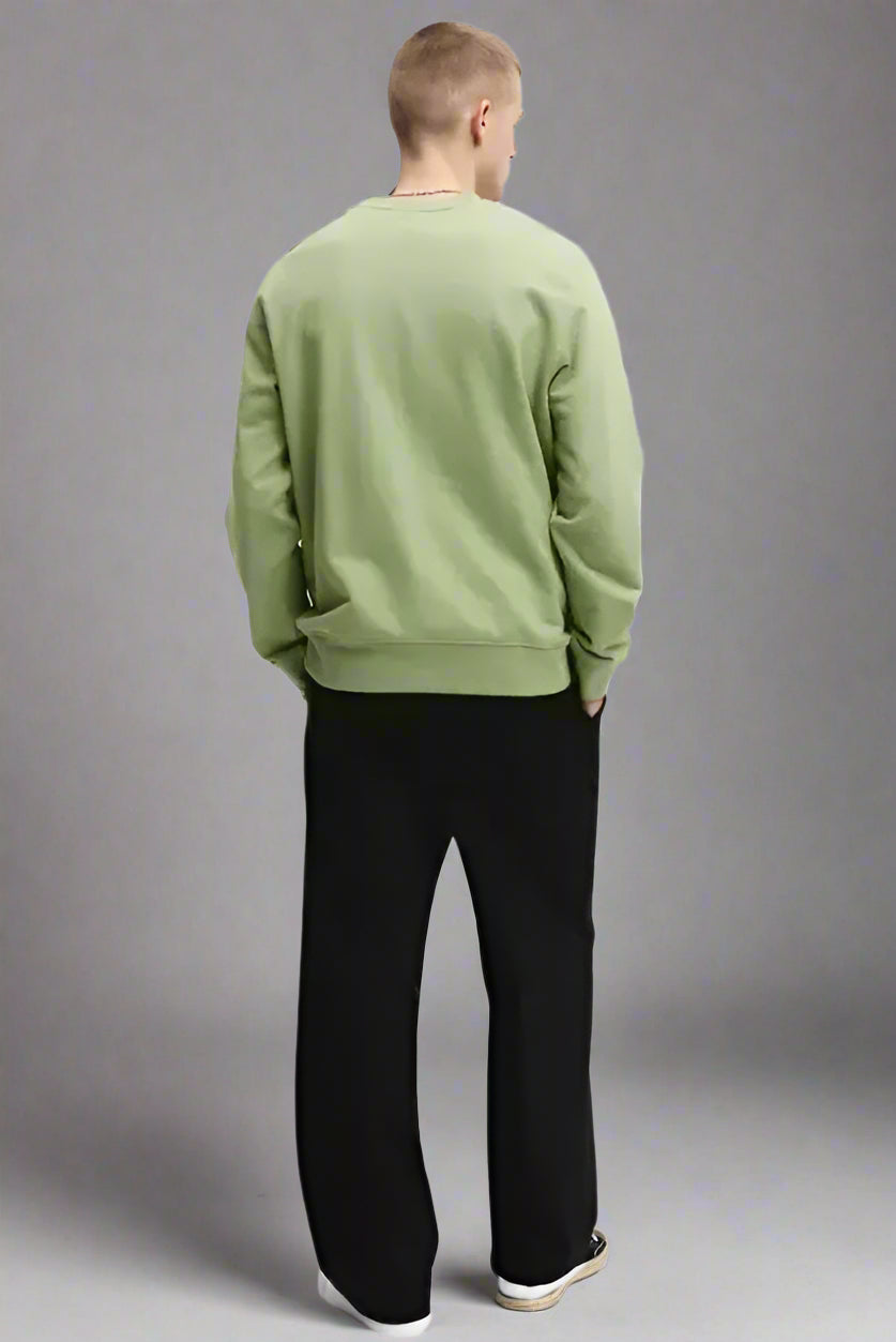 trendy cozy full sleeve 100%fleece sweatshirt