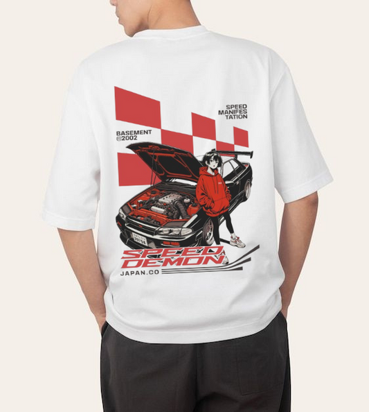 Oversized premium cotton t-shirt