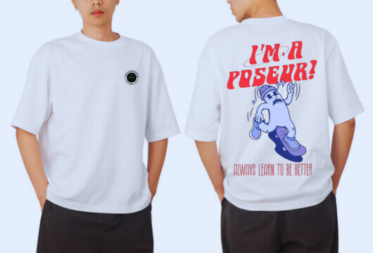 240 GSM OVERSIZED Printed T-shirt