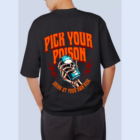 Printed oversized t-shirt for men's