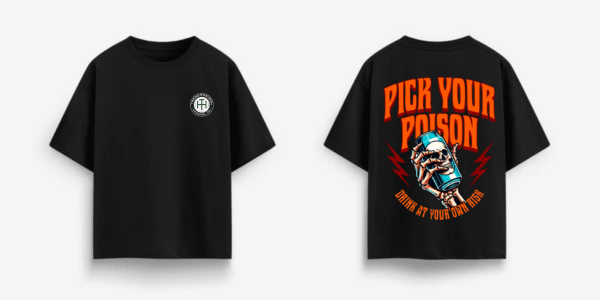 Printed oversized t-shirt for men's