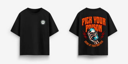 Printed oversized t-shirt for men's